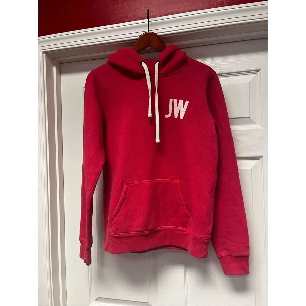 J. Wills Pink Physical Training Hoodie Sweatshirt sz 10